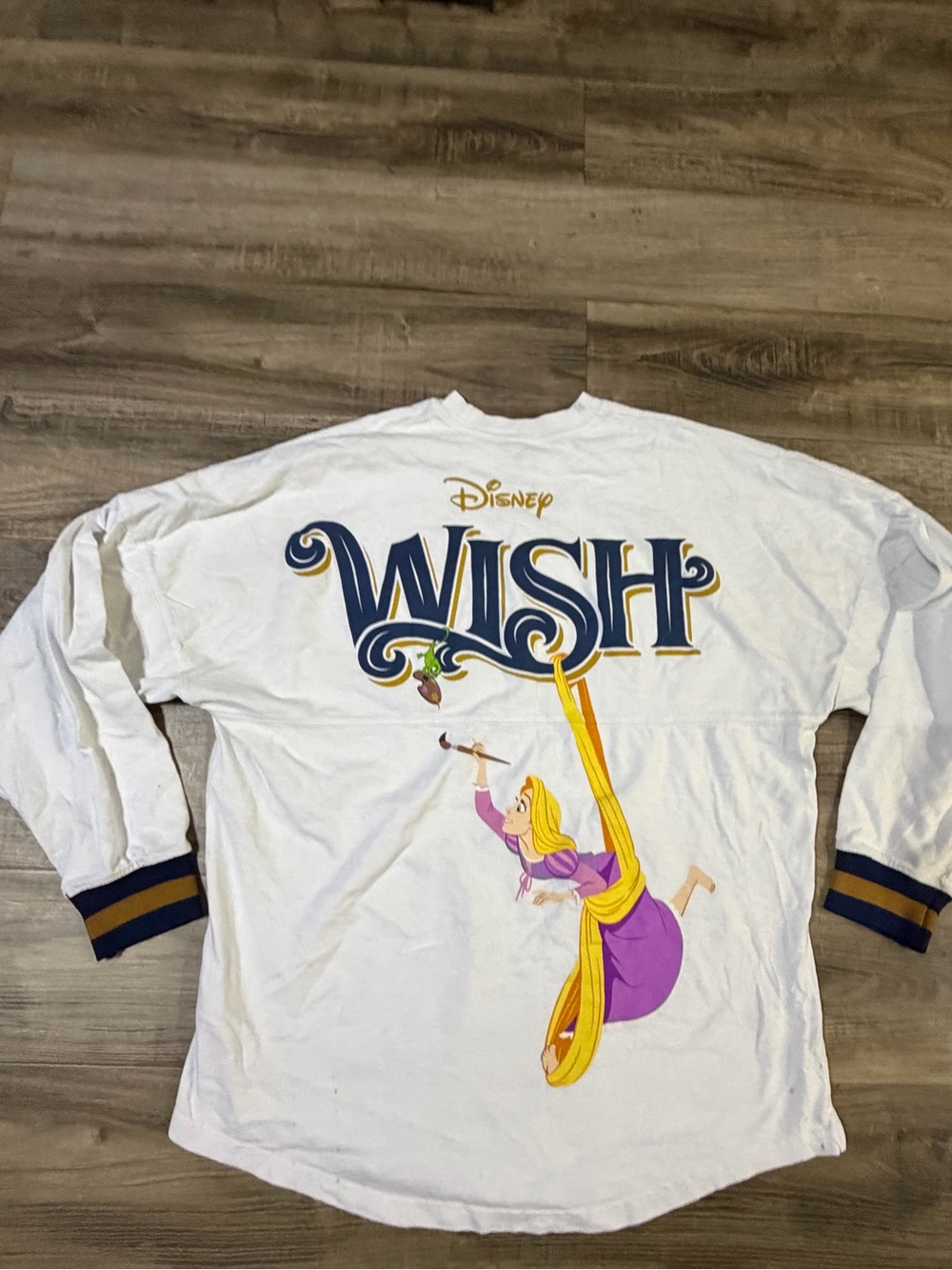 Disney Cruise Line WISH Spirit Jersey White Rapunzel